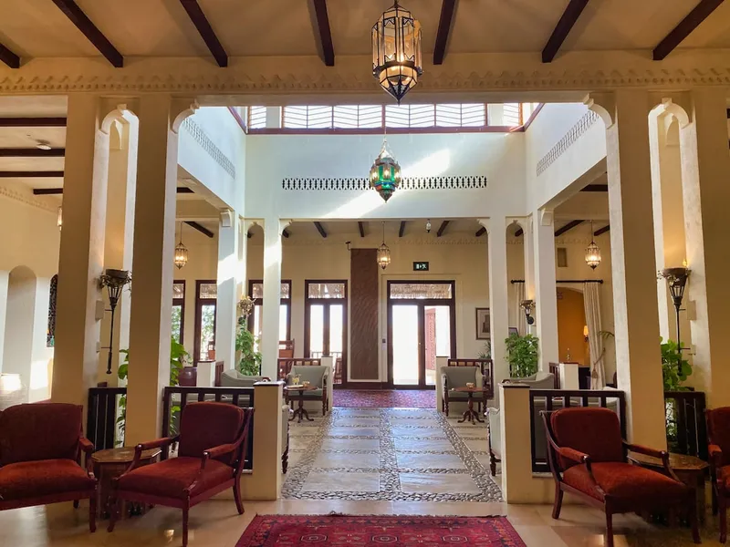 Beautiful lounge in Dubai, United Arab Emirates.